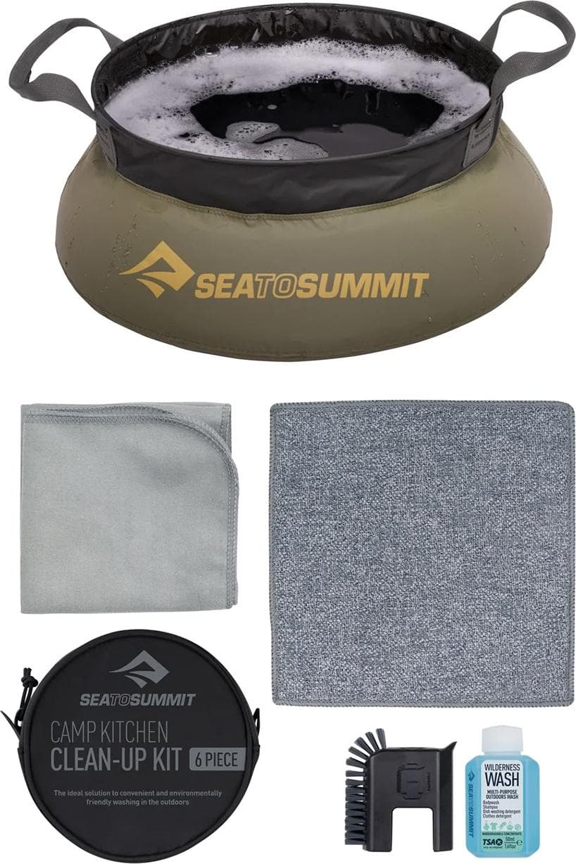 Camp Kitchen Clean Up Kit - [6 Piece]