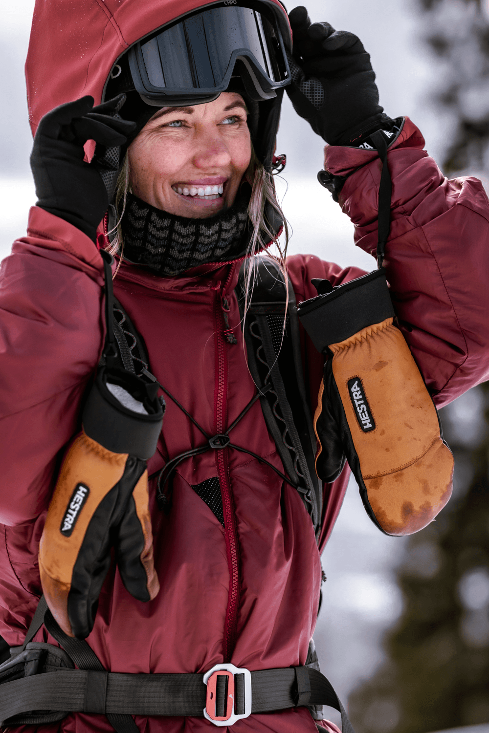 Army Leather Wool Terry - Mitt — image 8 of 8