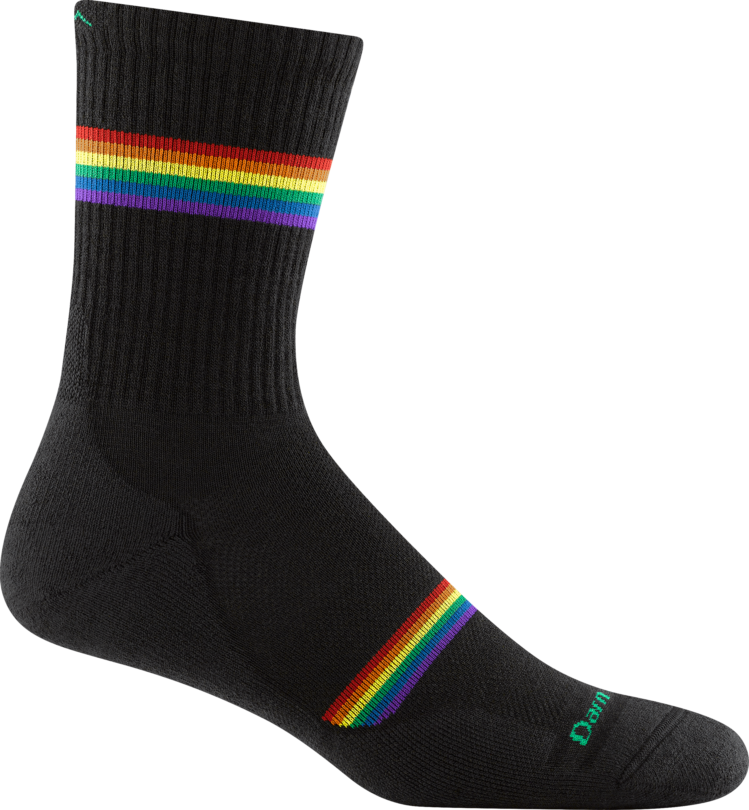 Men's Prism Micro Crew Lightweight Running Sock with Cushion