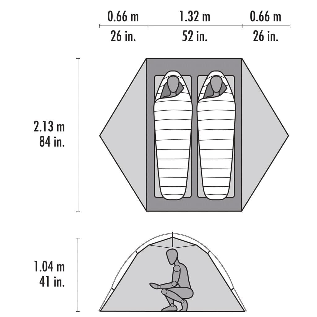 Elixir 2 Tent Footprint Incl — image 9 of 9