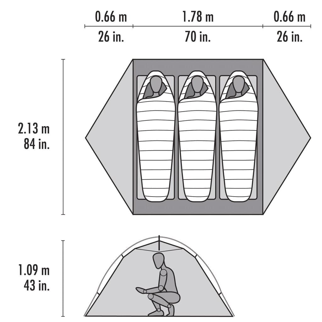 Elixir 3 Tent Footprint Incl — image 9 of 9