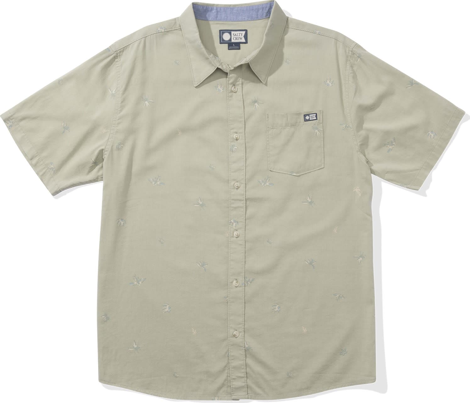 Men's Small Kine Short Sleeve Button Up 