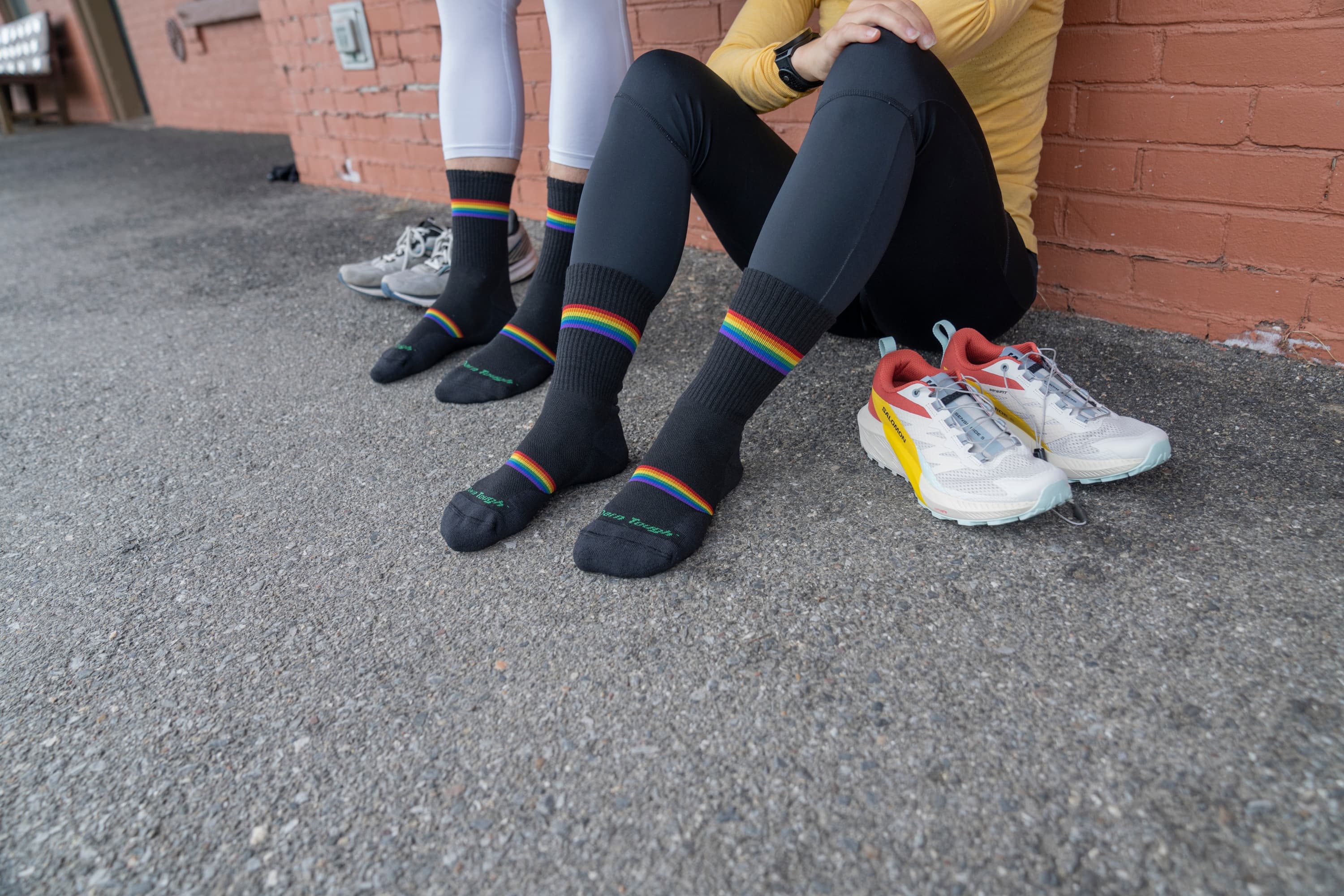 Men's Prism Micro Crew Lightweight Running Sock with Cushion — image 5 of 5