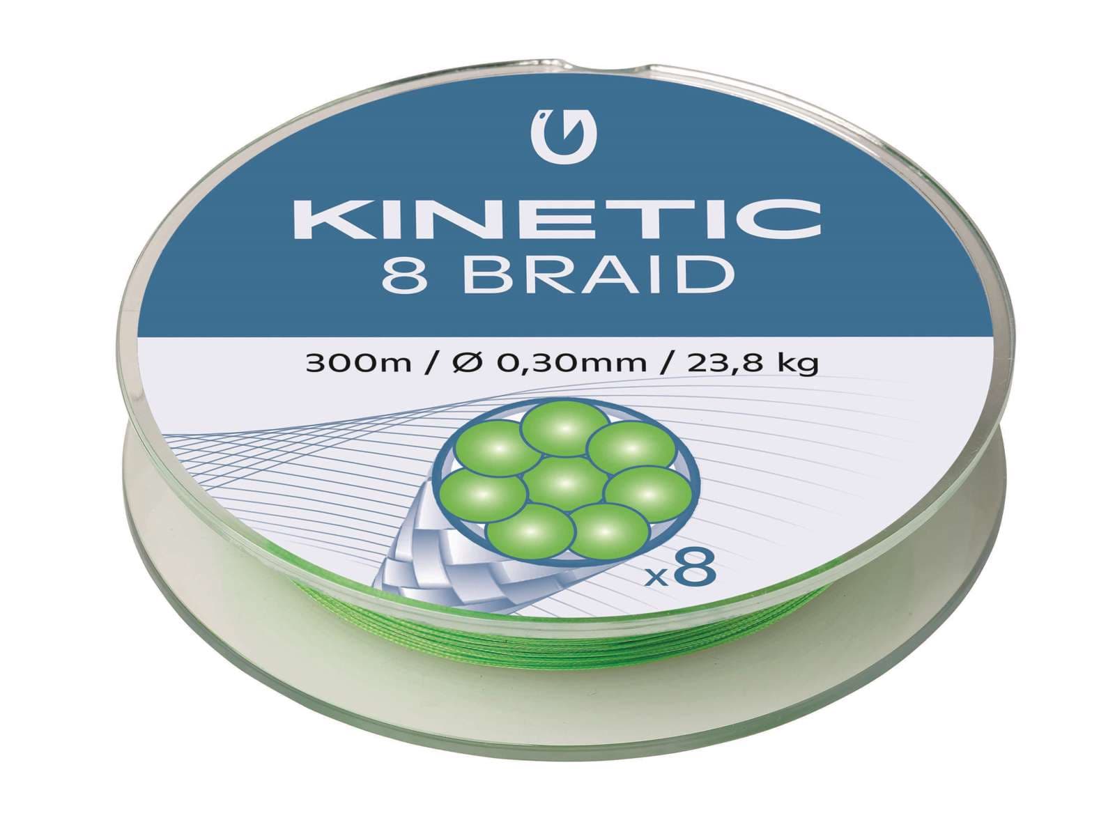 Kinetic 8 Braid Fluo Green