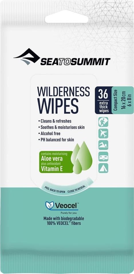Sea To Summit-30415546-Wilderness Wipes Comp. 36pc — image 1 of 1