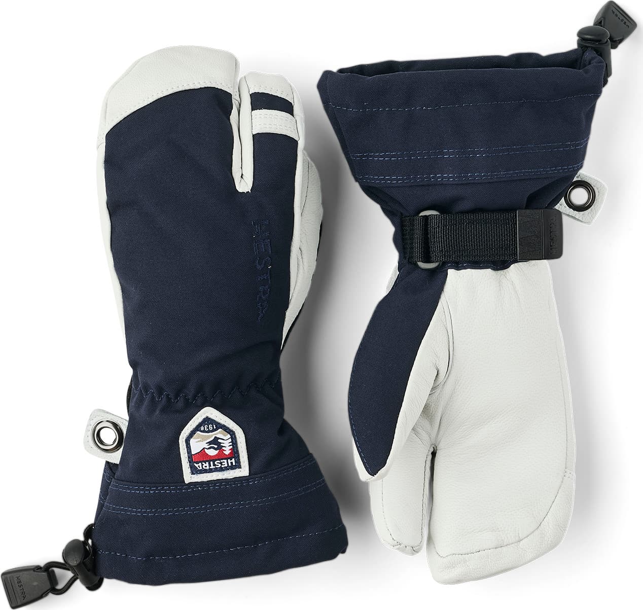 Juniors' Army Leather Heli Ski 3-Finger — image 1 of 7