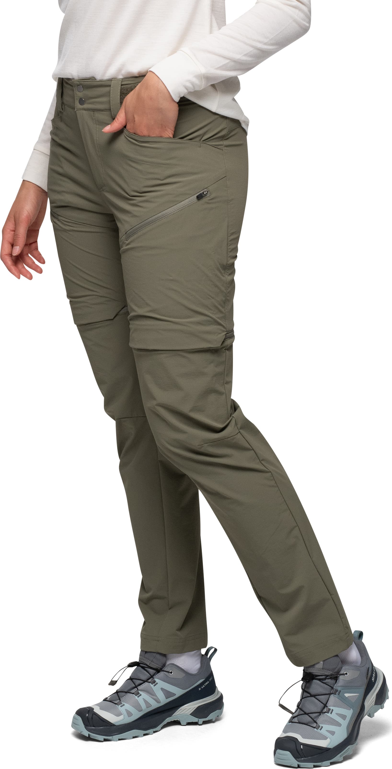 Women's Convertible Zip-Off Softshell Pants — image 4 of 6