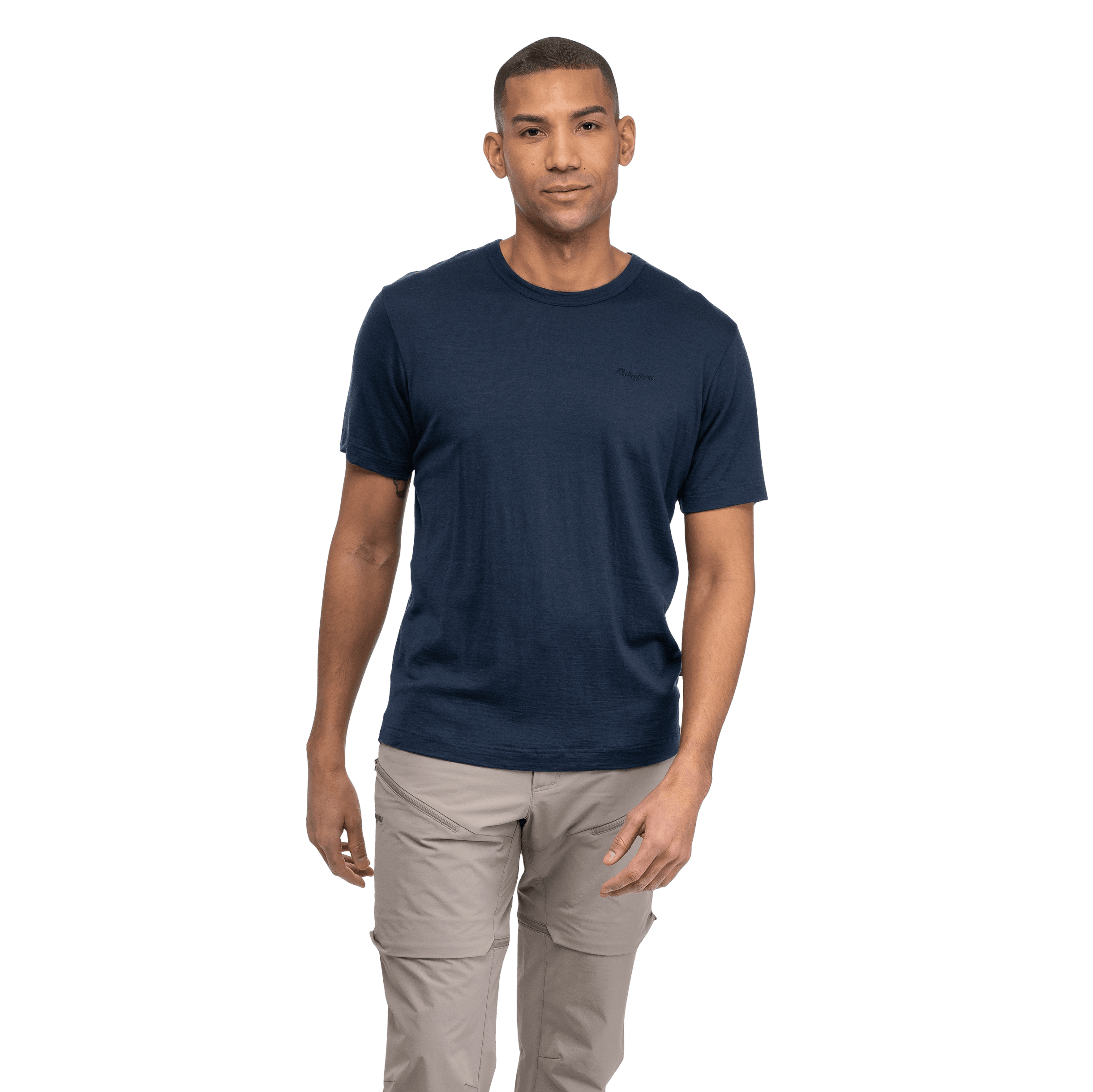 Men's Logo Merino Tee — image 2 of 4