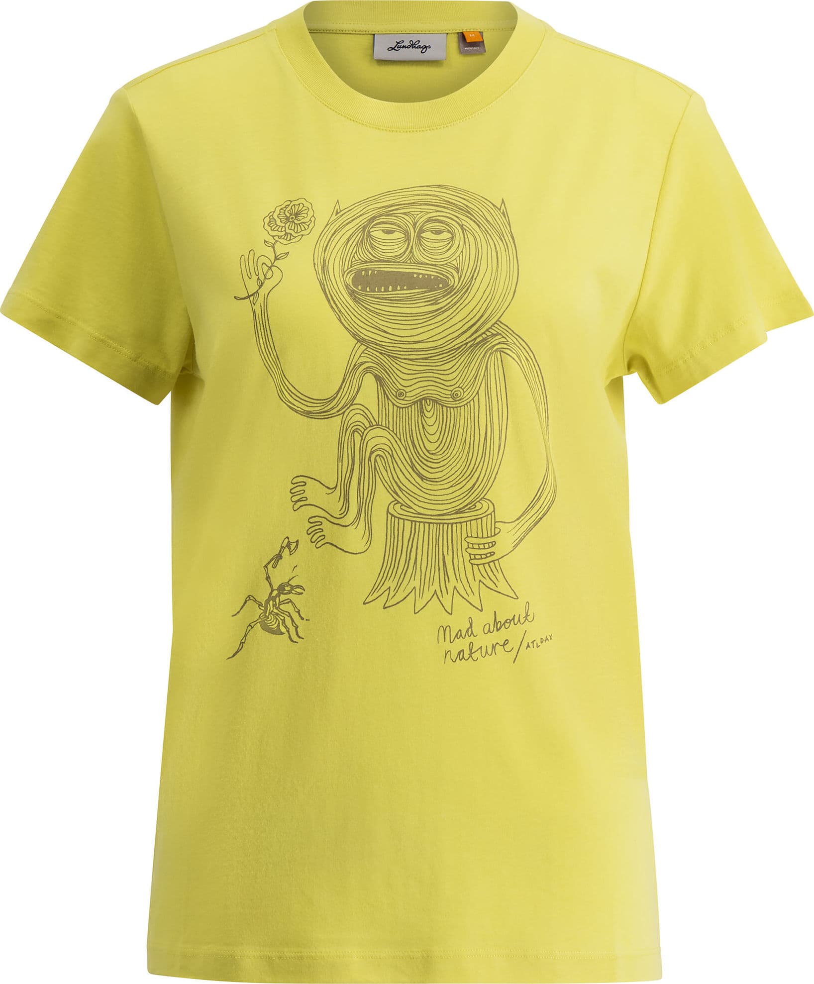 Lundhags-44316-24-Järpen Printed T-Shirt W — image 1 of 1