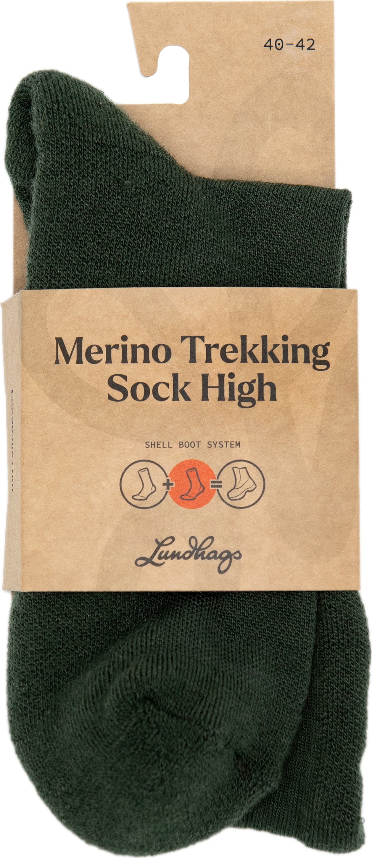 Merino Trekking Sock High — image 2 of 2