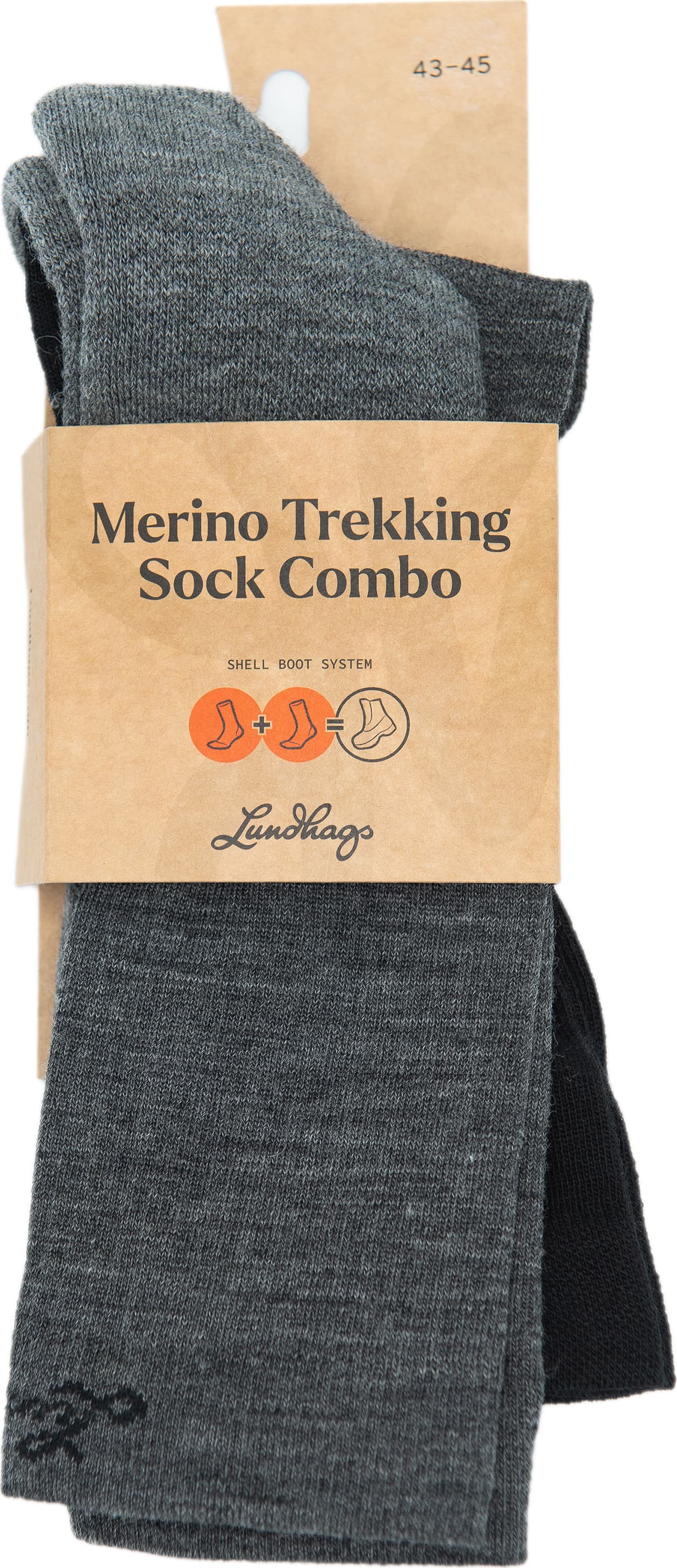 Merino Trekking Sock Combo Mid — image 2 of 2