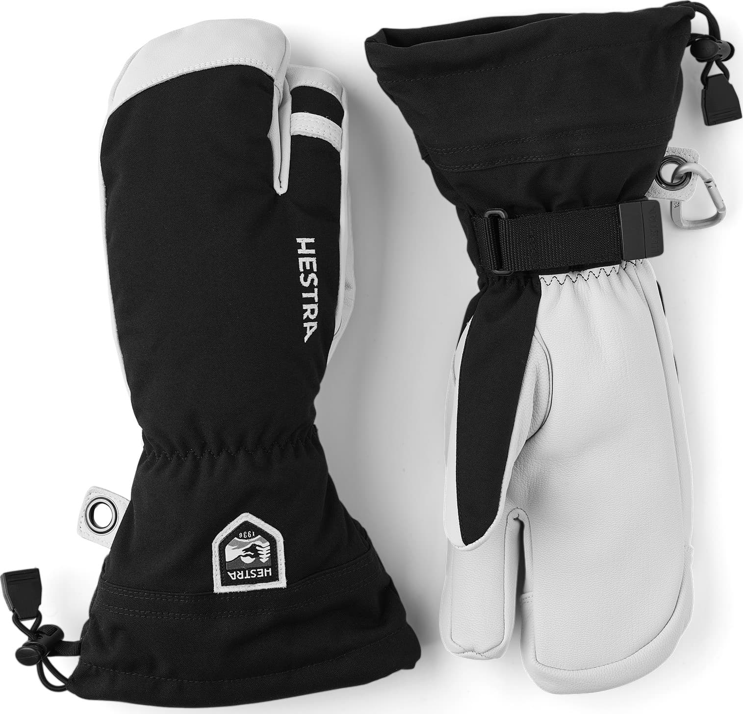 Army Leather Heli Ski 3-Finger
