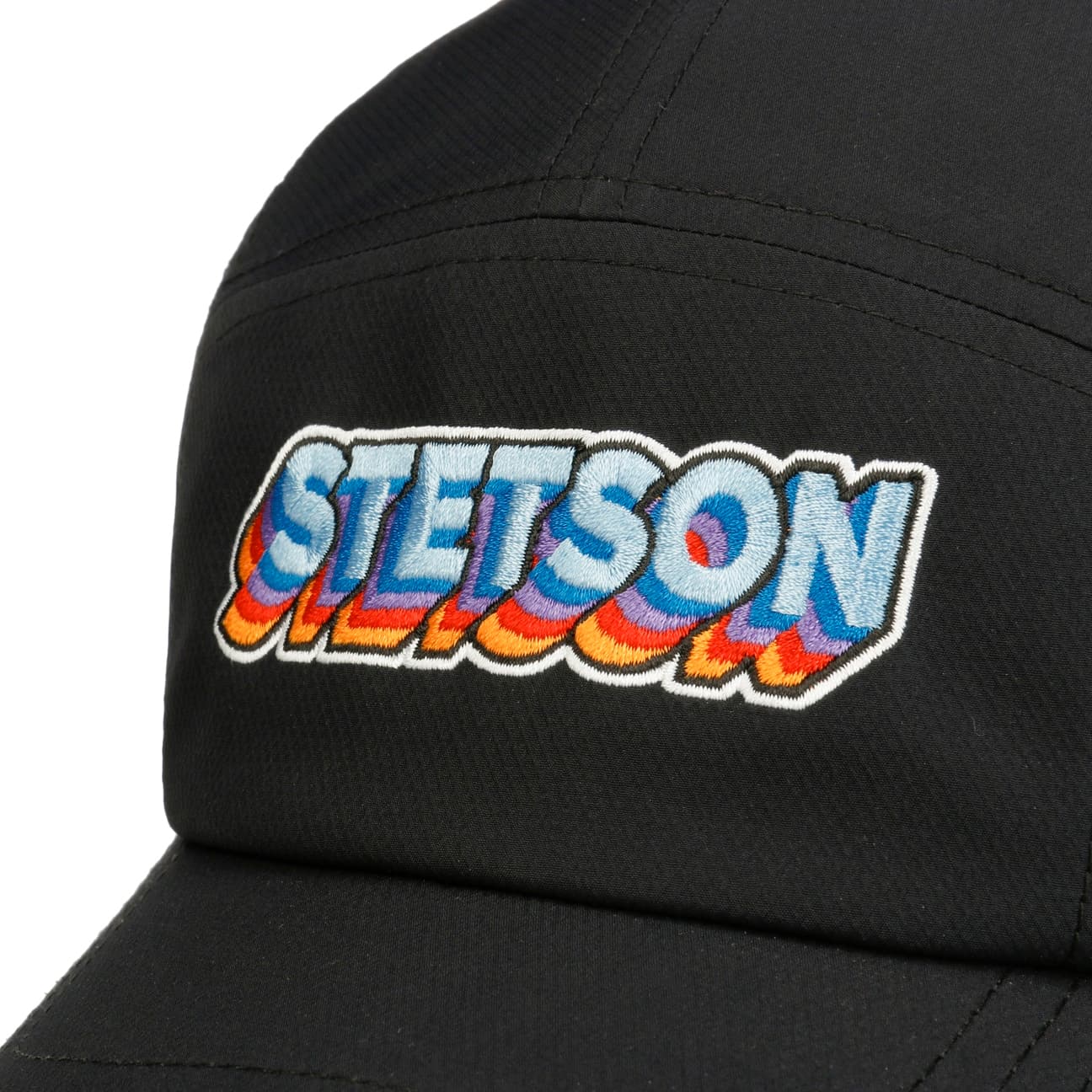 5-Panel Stacked Letters Cap — image 5 of 5