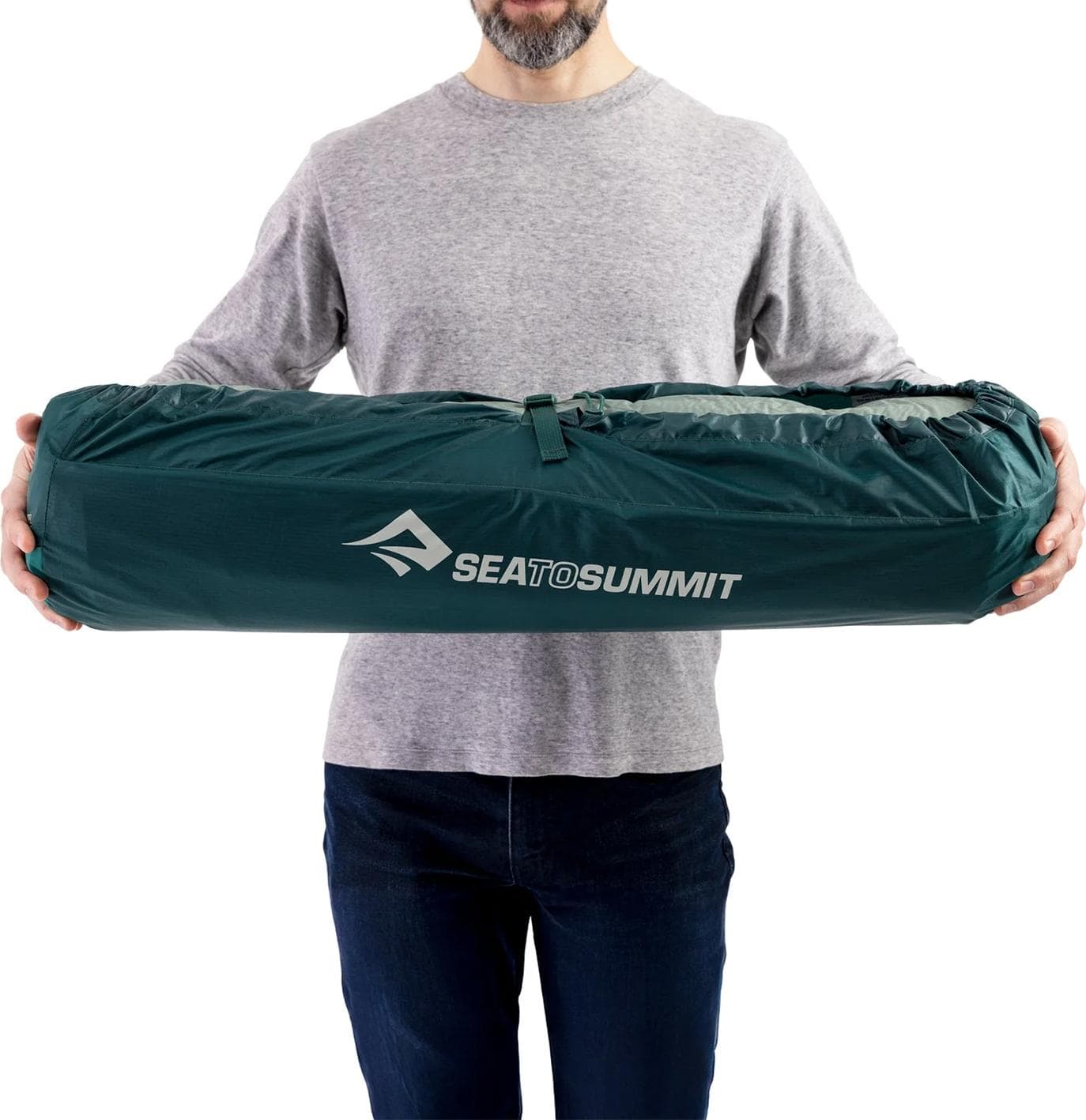 Comfort Deluxe Self-Inflating Sleeping Pad Large Rectangular Wide — image 2 of 7