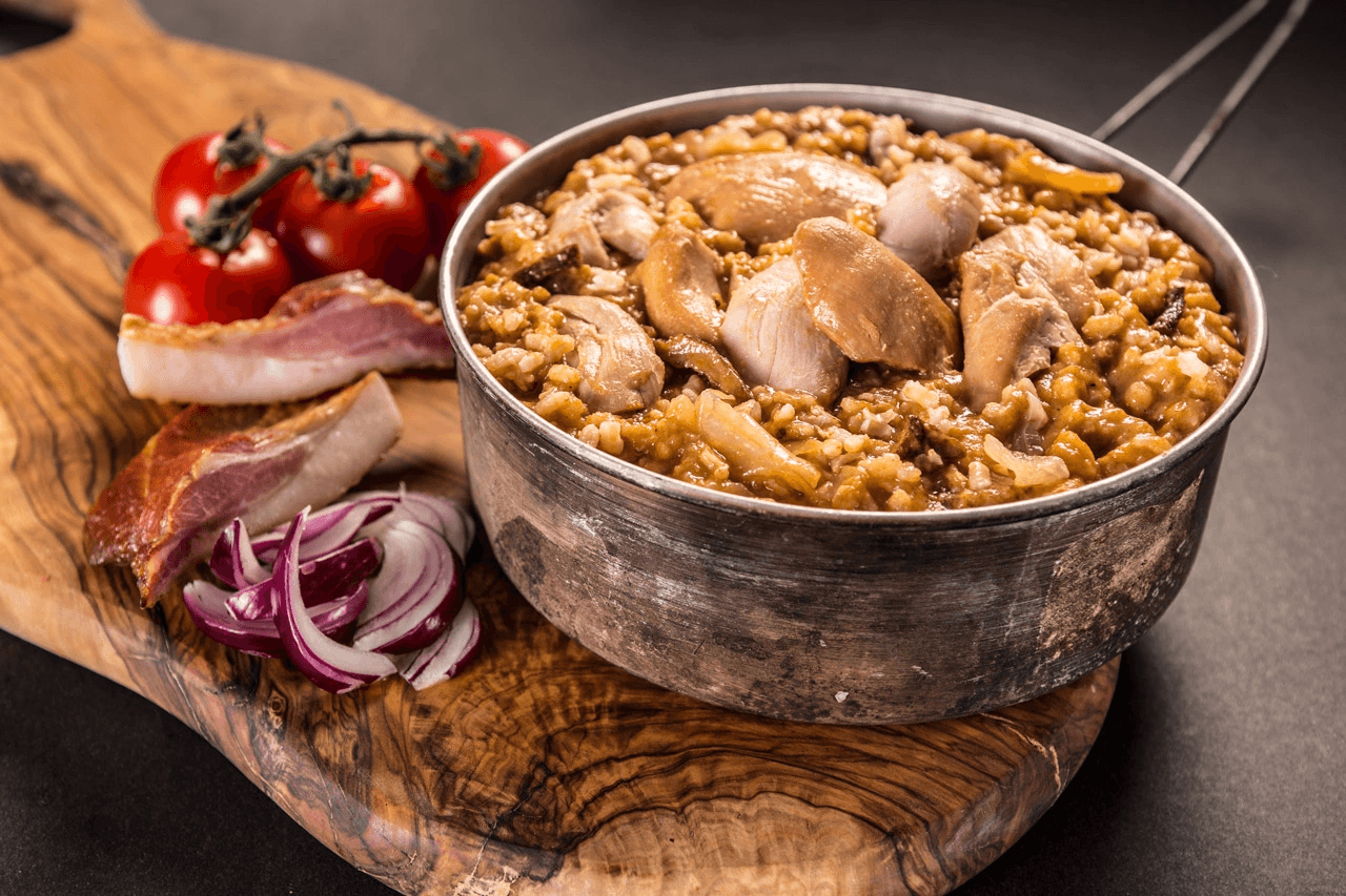 Chicken In Wild Sauce With Rice — image 2 of 2