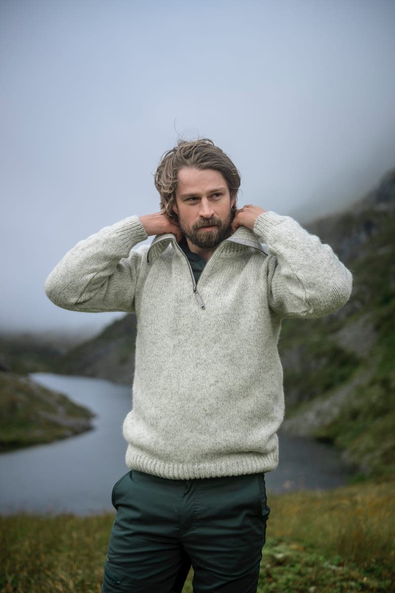 Unisex Nansen Sweater Zip Neck — image 5 of 5