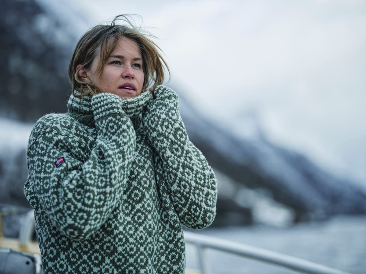 Devold-TC-396-390-Unisex Svalbard Sweater High Neck — image 7 of 10