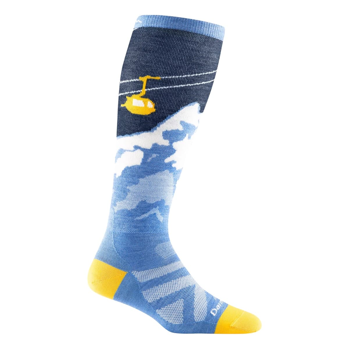 Women's Yeti Over-the-Calf Lightweight Ski & Snowboard Sock No Cushion — image 2 of 8