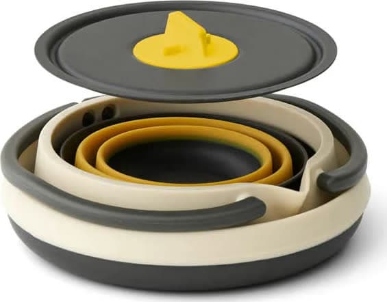 Frontier Ultralight Collapsible Kettle Cook Set 3 Piece 1,1L With Cups — image 3 of 3