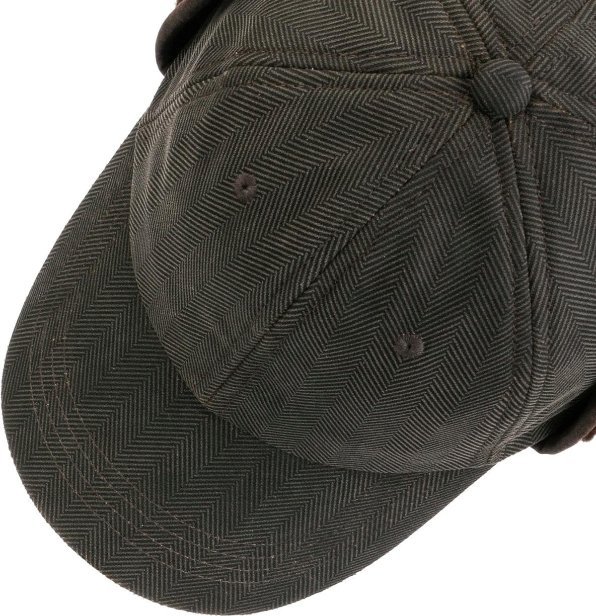 Herringbone Cap with Ear Flaps — image 3 of 5