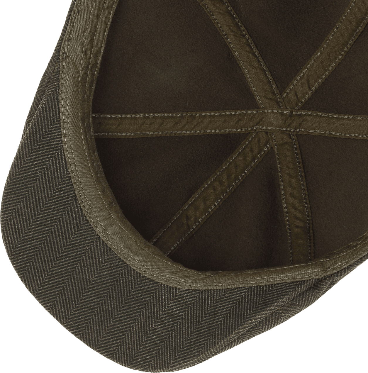 Men's Herringbone Duck Flat Cap — image 3 of 4