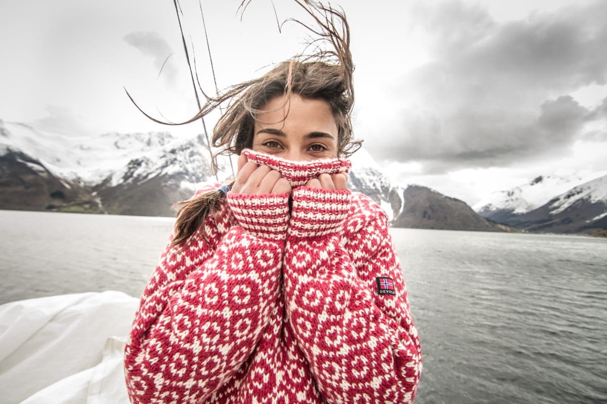 Devold-TC-396-390-Unisex Svalbard Sweater High Neck — image 10 of 10