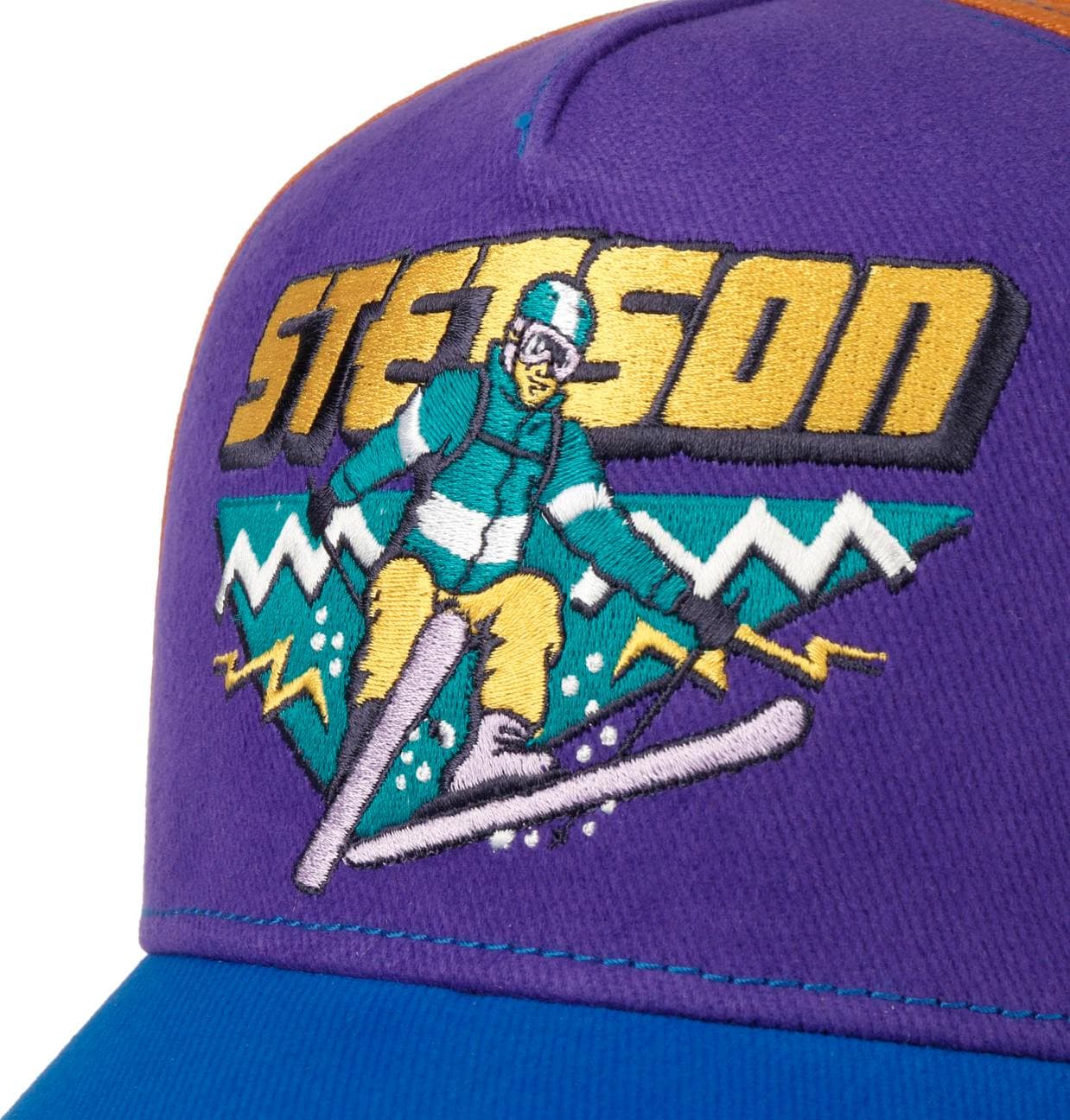 Stetson Ski Trucker Colour Block Cap — image 5 of 5