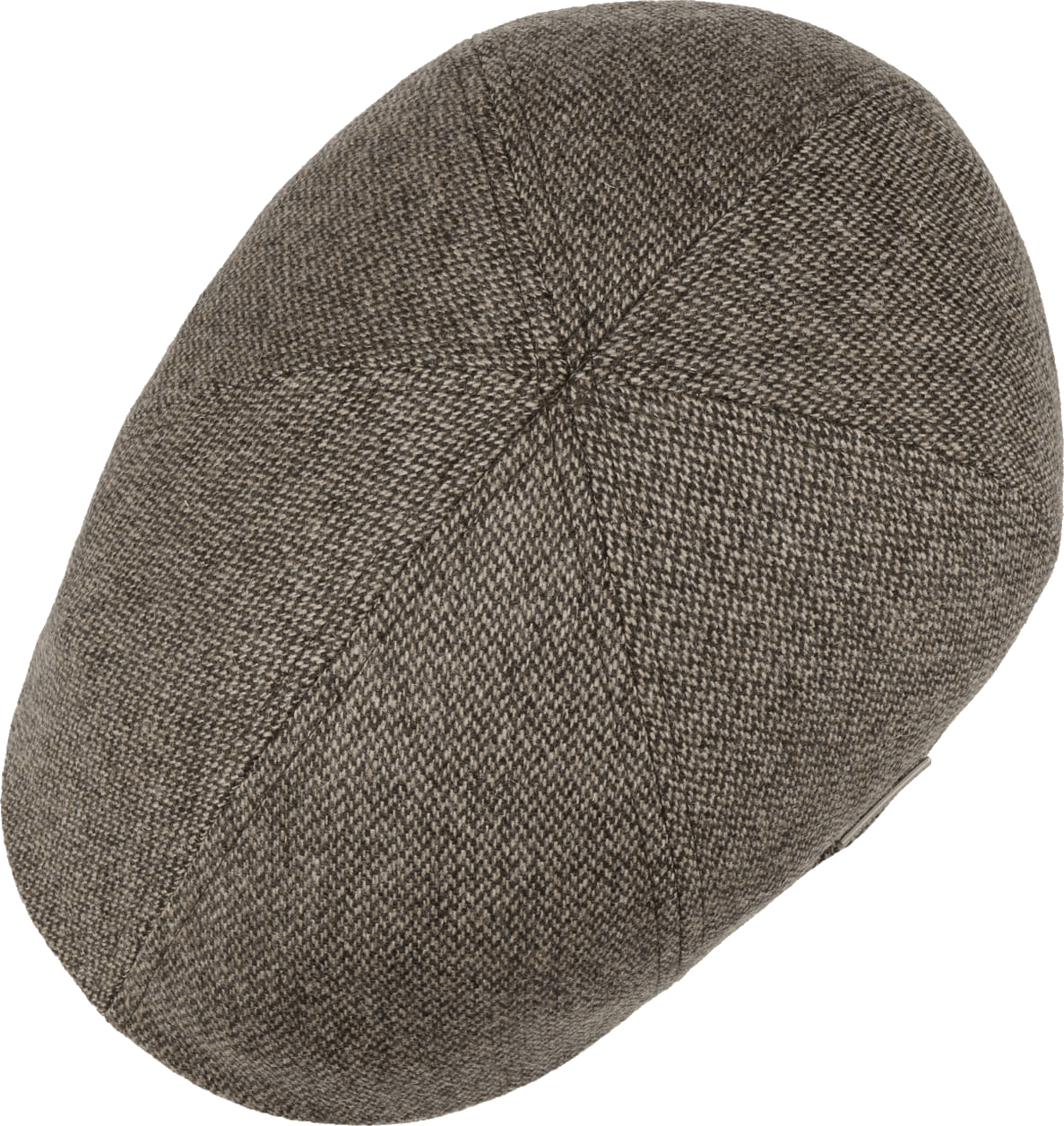 Men's Texas Fine Herringbone Flat Cap — image 2 of 4
