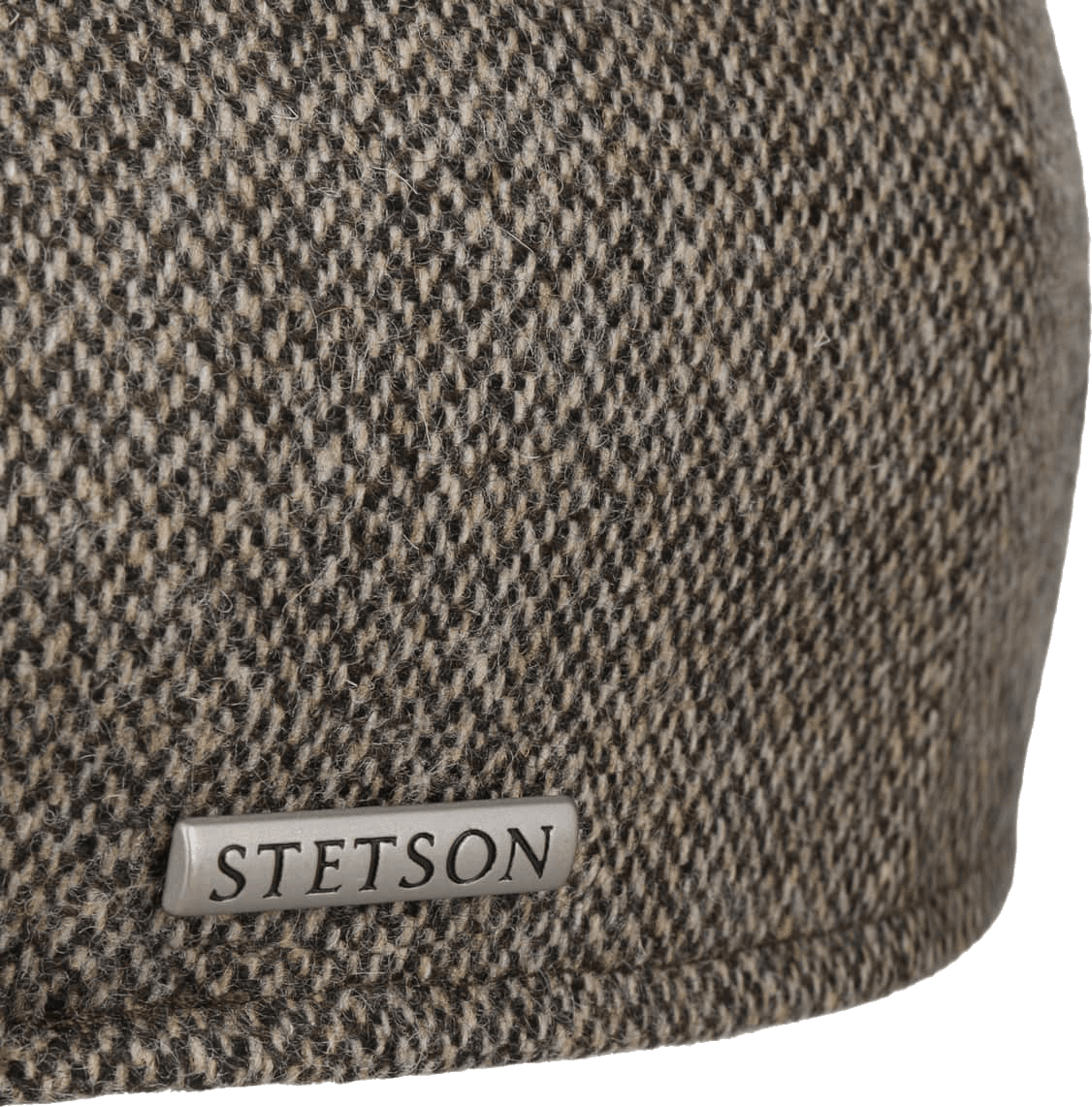 Men's Texas Fine Herringbone Flat Cap — image 4 of 4