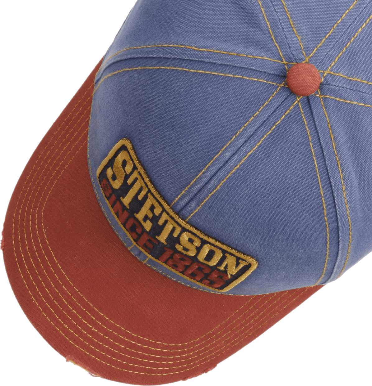 Stetson-7721145-Baseball Cap Since 1865 Vintage Distressed — image 3 of 5