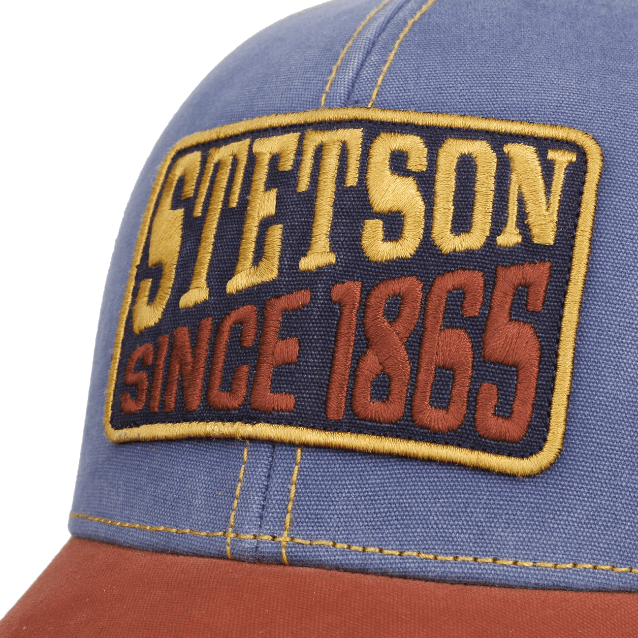 Stetson-7721145-Baseball Cap Since 1865 Vintage Distressed — image 2 of 5