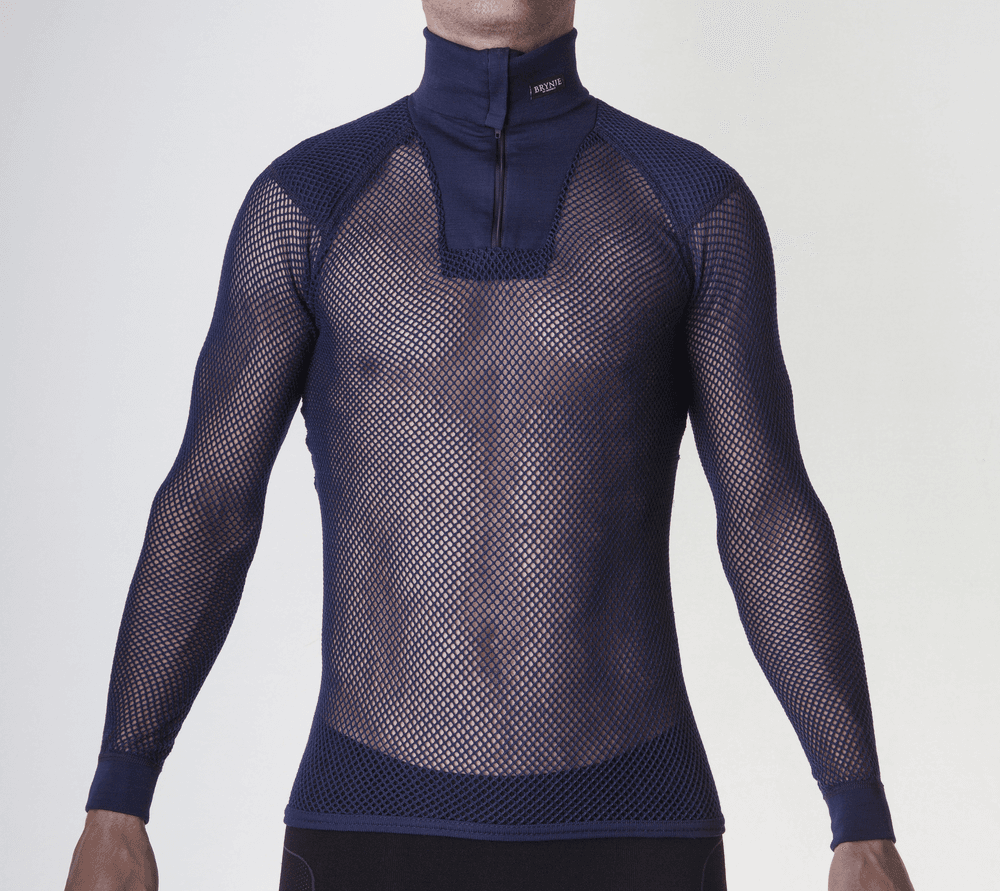Unisex Super Thermo Zip Polo Shirt — image 6 of 6