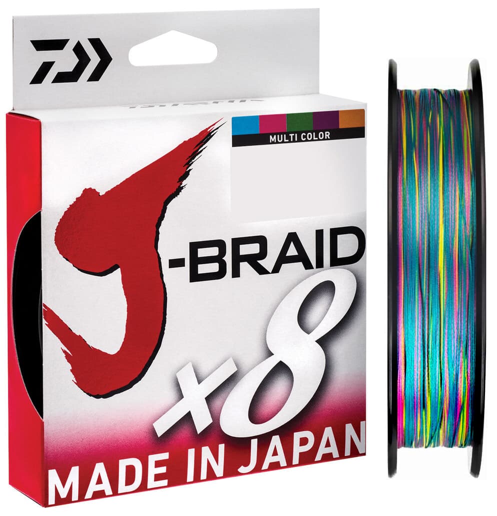 Daiwa J-Braid X8 300m - Multi-Colour — image 2 of 2