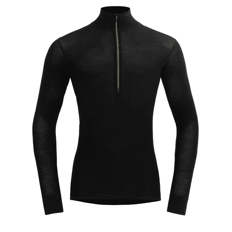 Men's Wool Mesh 190 Zip Neck — image 1 of 2