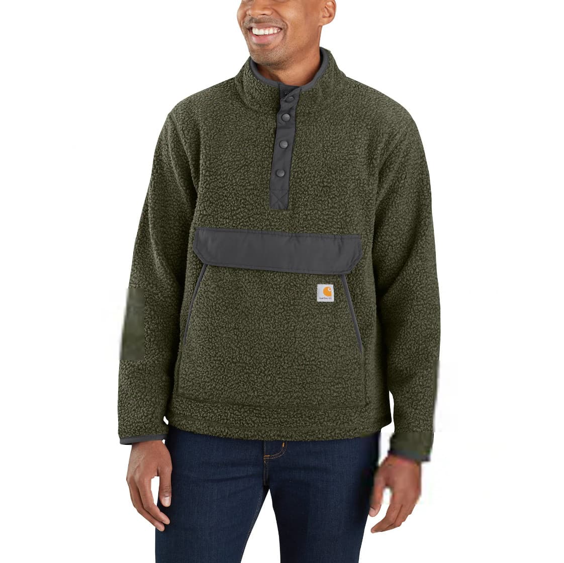 Men's Relaxed Fit Fleece Pullover