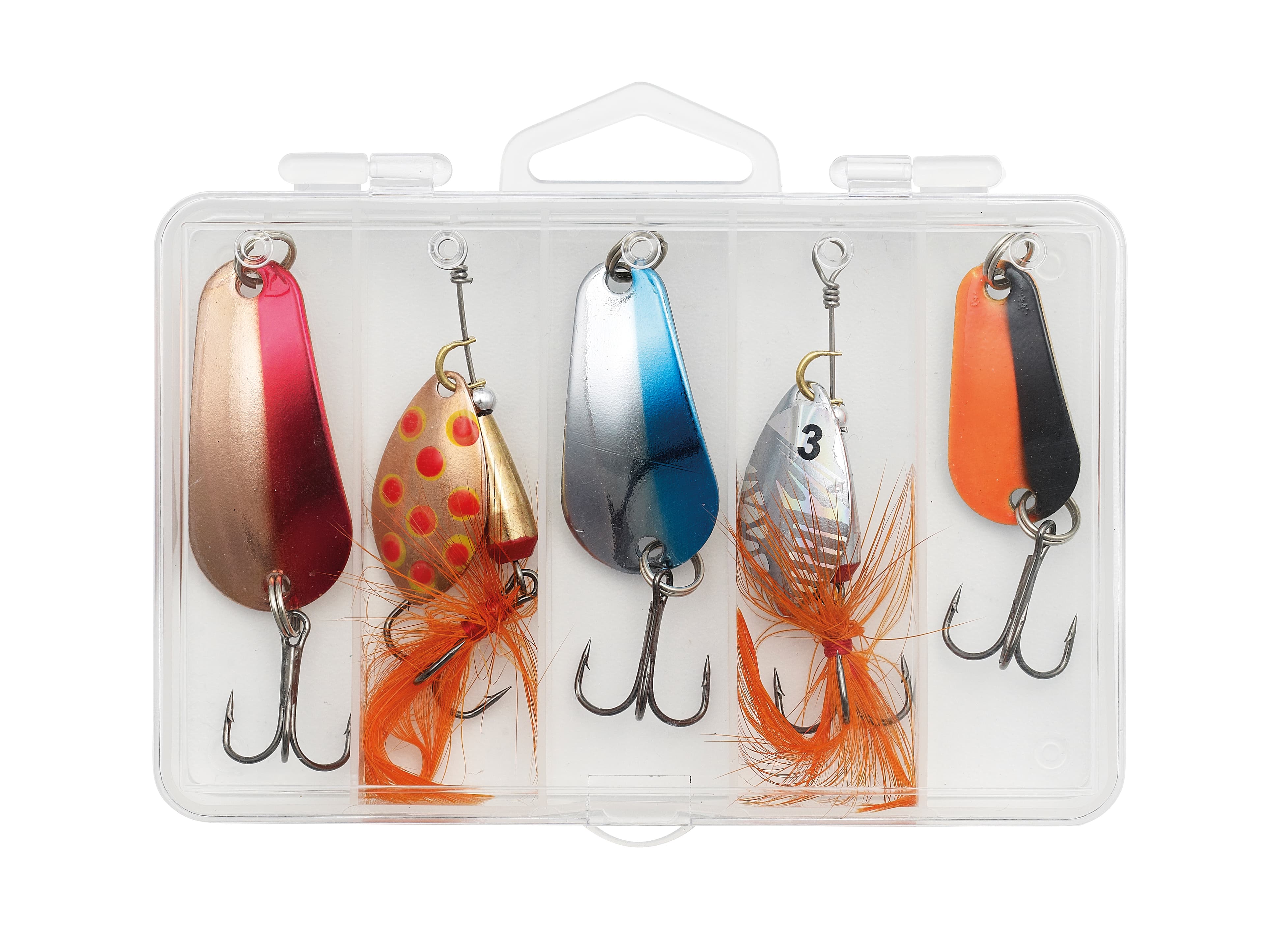 Kinetic Highland Trout Mix Sluk Og Spinnersett 5-Pack — image 1 of 1