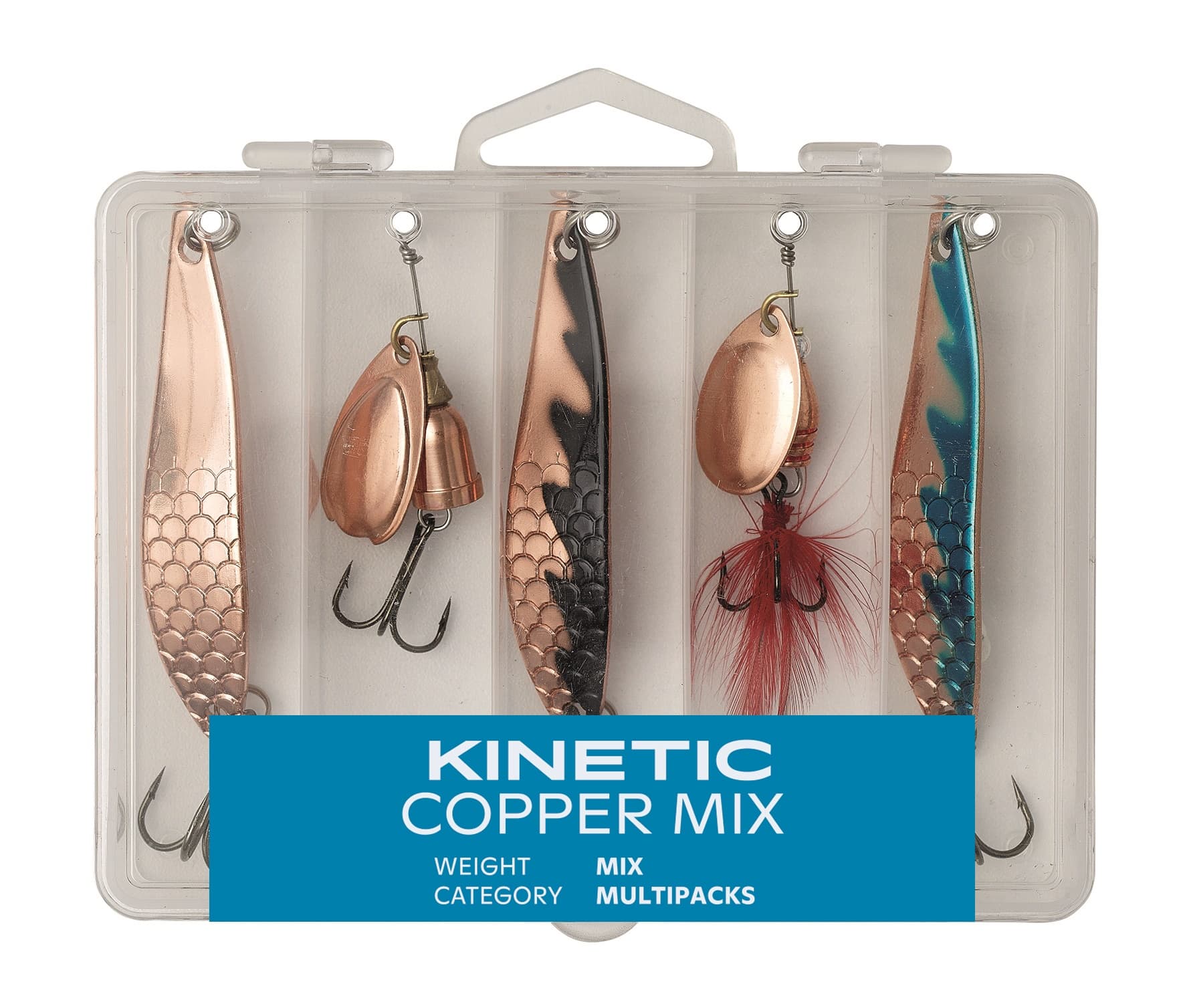 Kinetic Copper Mix Sluksett 5-Pack
