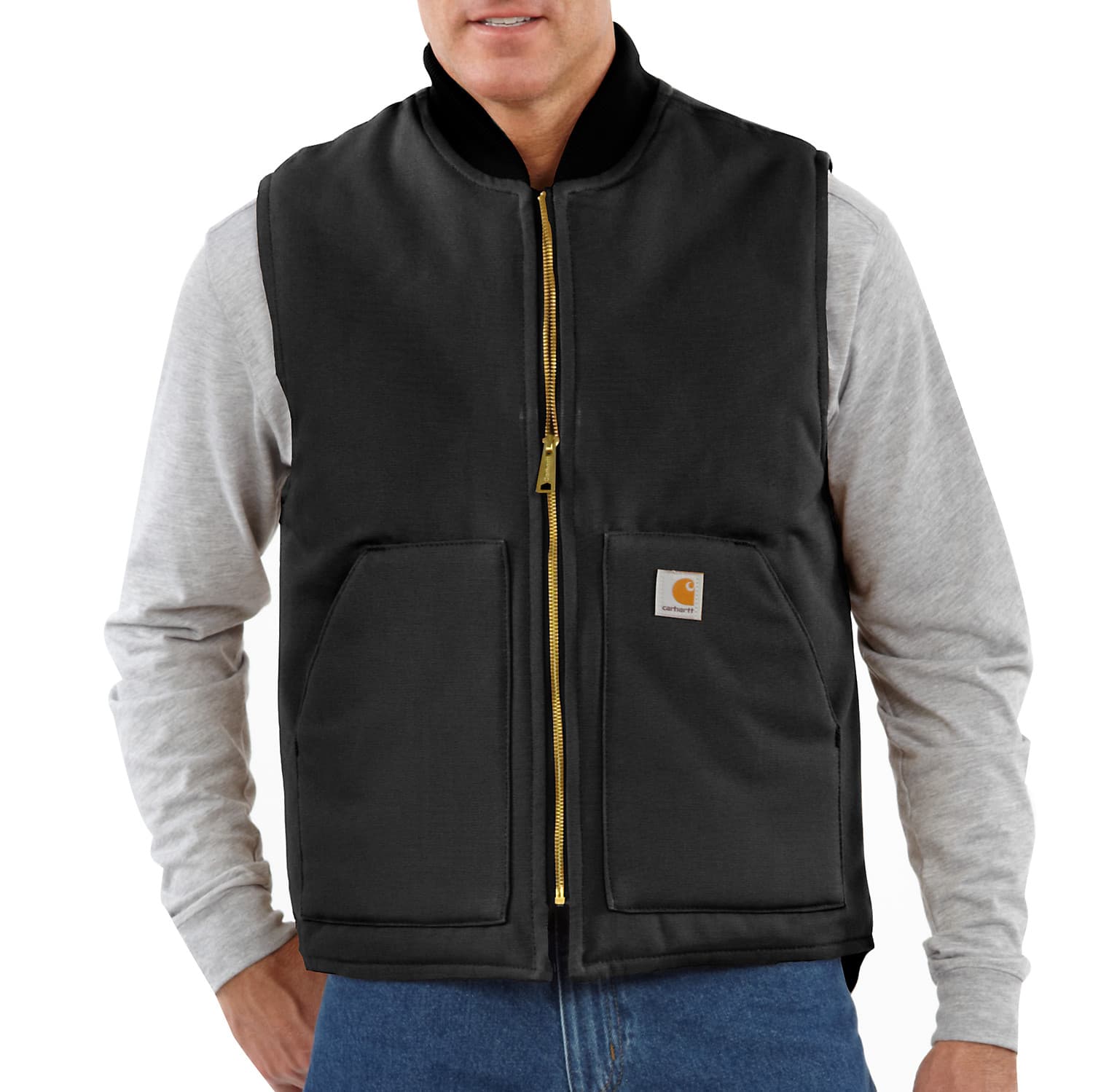 Men's V01 Insulated Rib Collar Vest — image 3 of 4