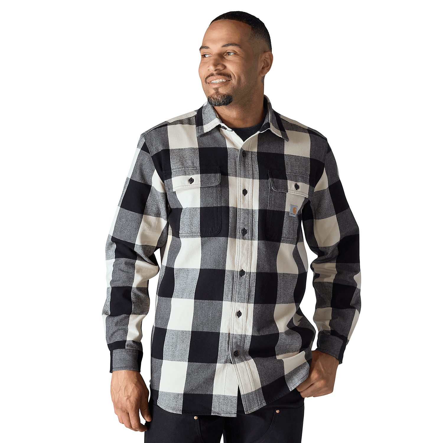 Men's Long-Sleeve Plaid Shirt — image 3 of 5