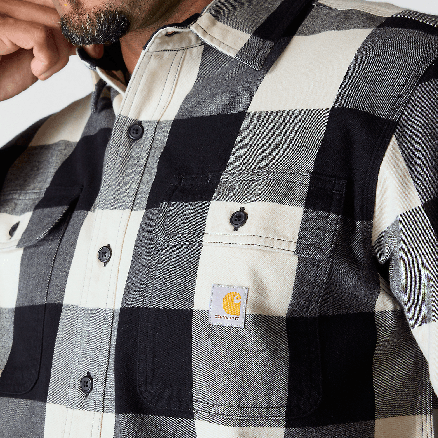 Men's Long-Sleeve Plaid Shirt — image 5 of 5