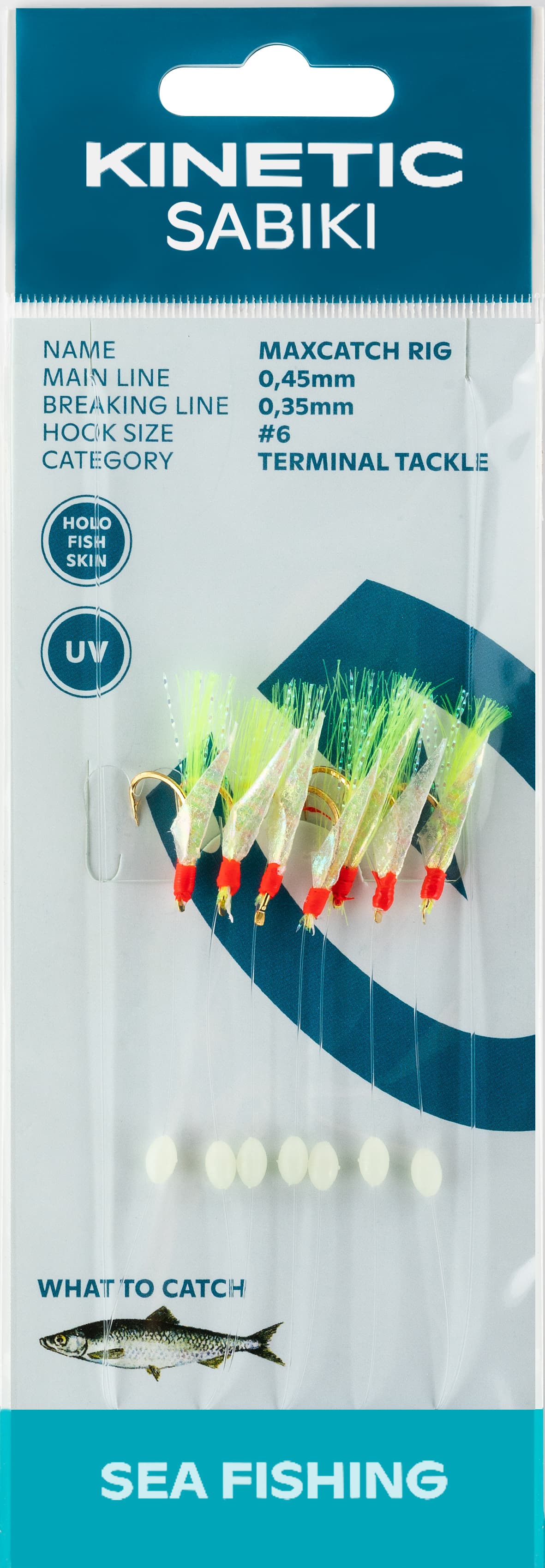 Kinetic Sabiki Maxcatch #6 — image 1 of 2