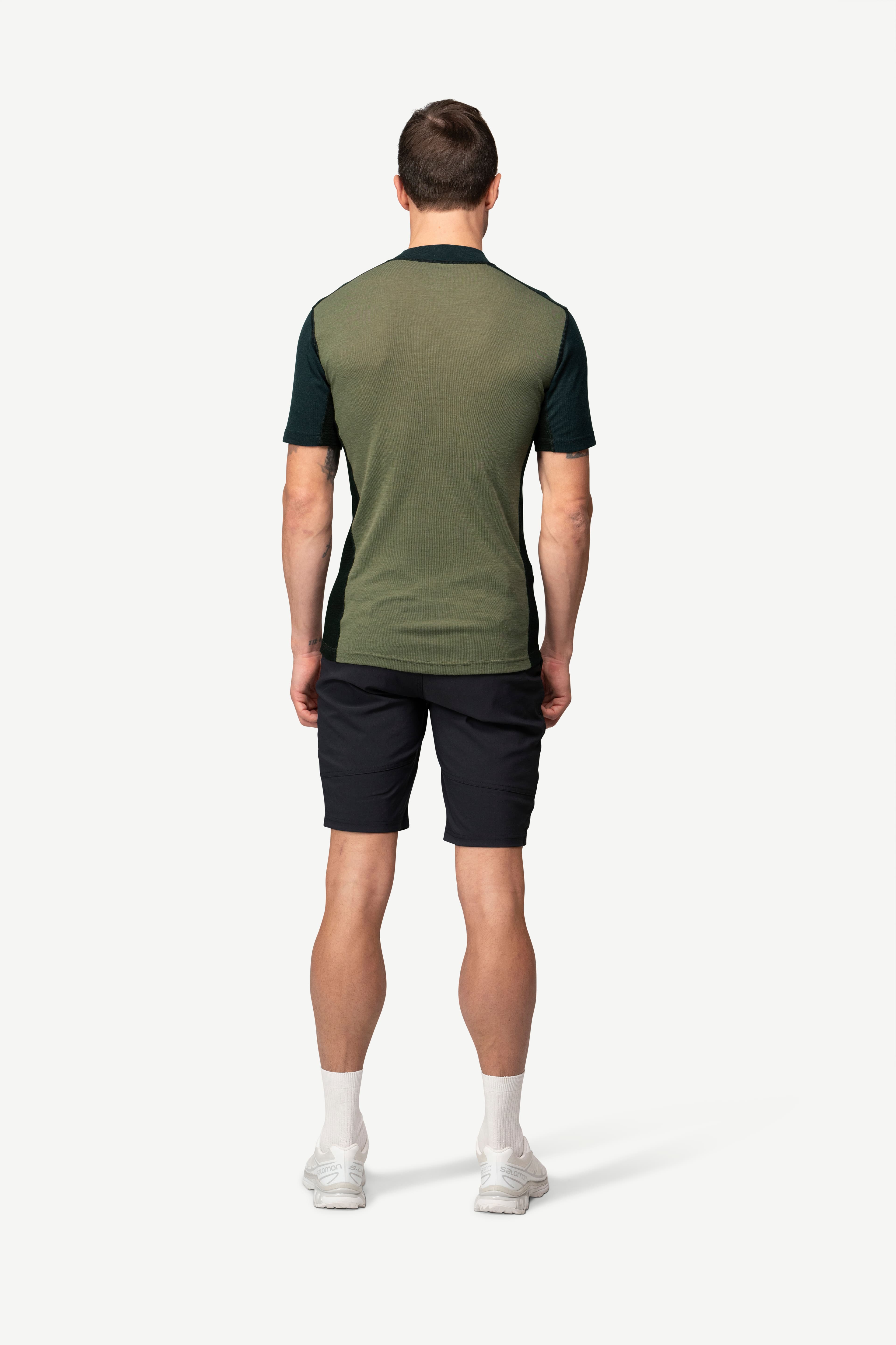 Men's Lauparen Merino 190 Zip Tee — image 4 of 4
