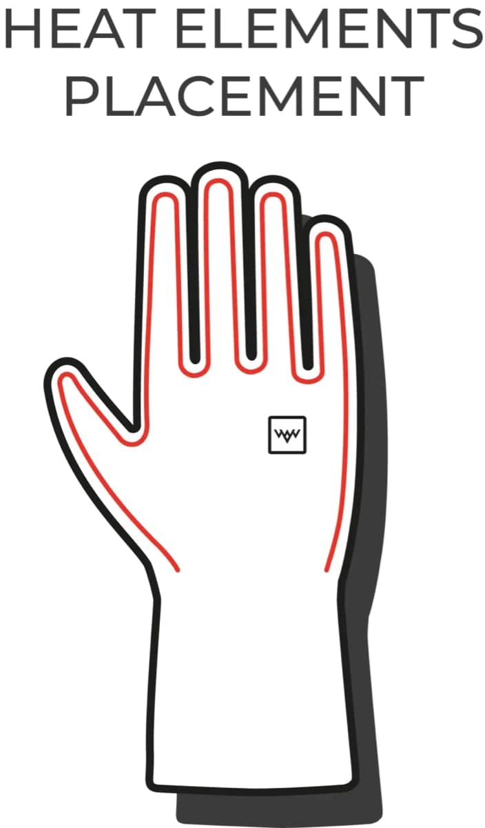 Unisex Heated Liner Gloves — image 6 of 6