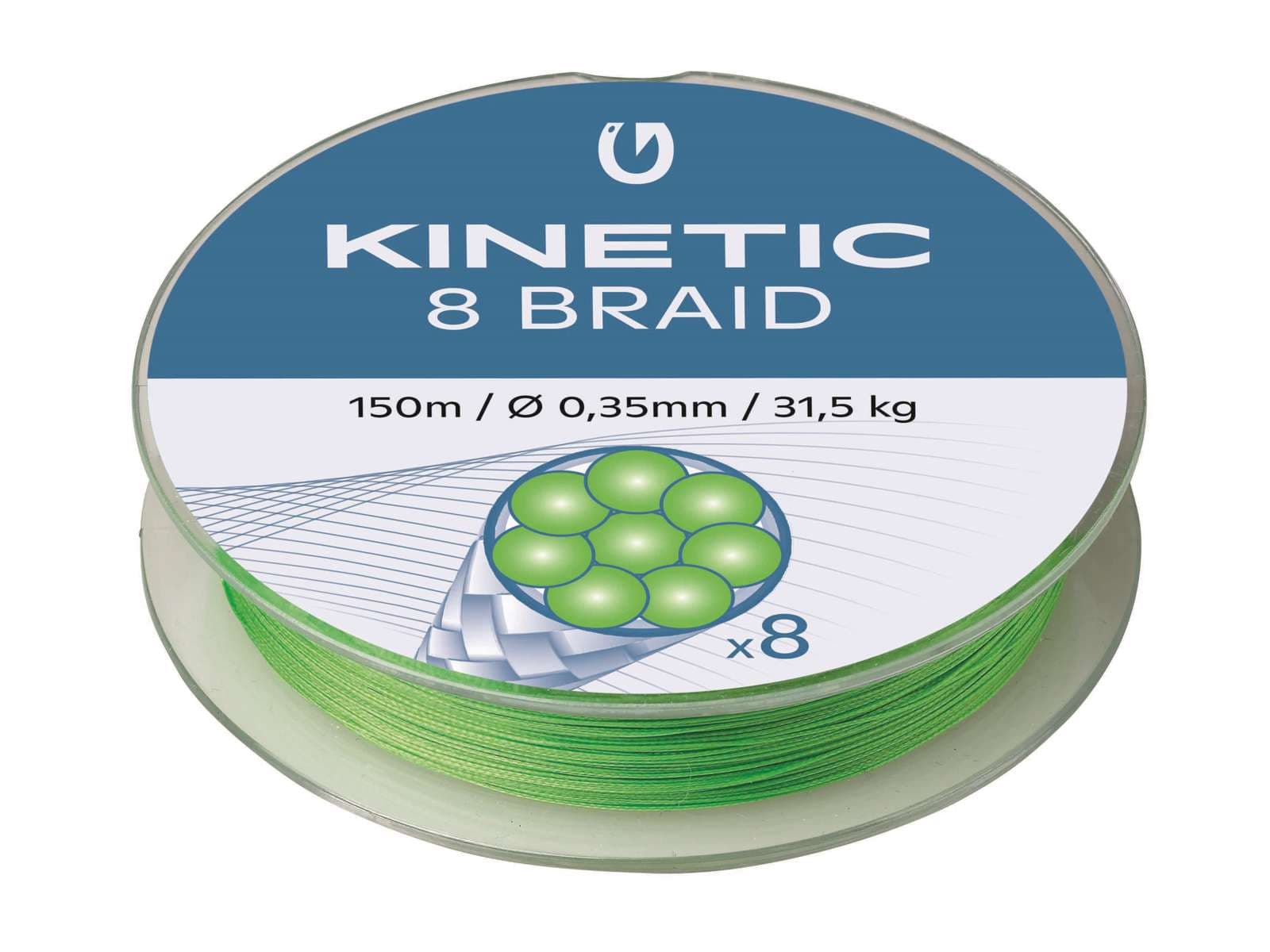 Kinetic 8 Braid Fluo Green — image 2 of 2