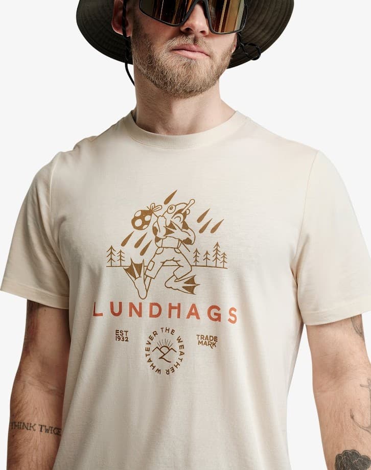 Lundhags Men's Järpen Printed T-Shirt — image 2 of 3