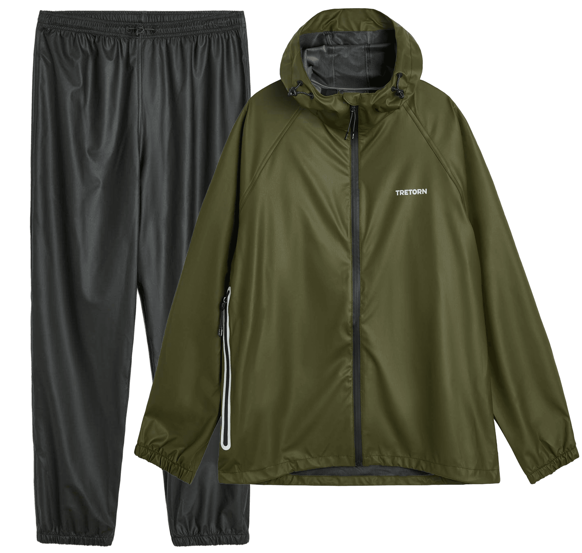 Unisex Packable Rainbreaker Set