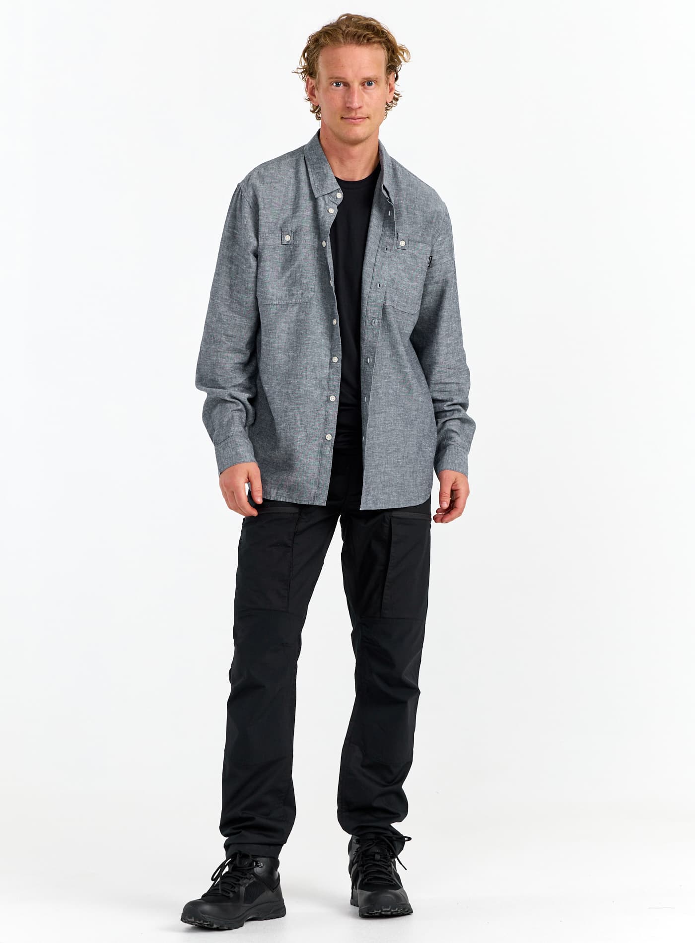 Men's Hemp LS Shirt — image 10 of 11
