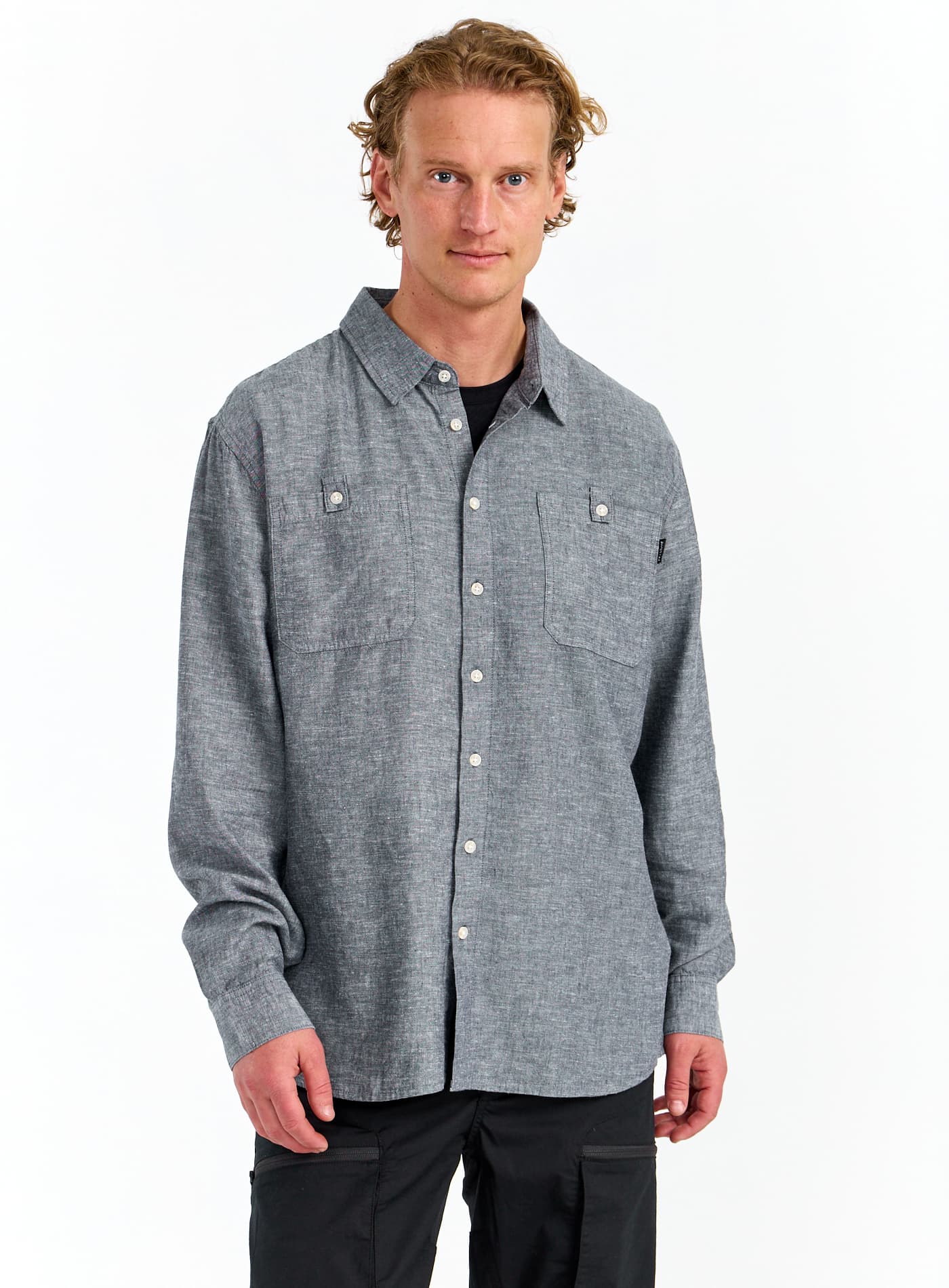 Men's Hemp LS Shirt — image 8 of 11