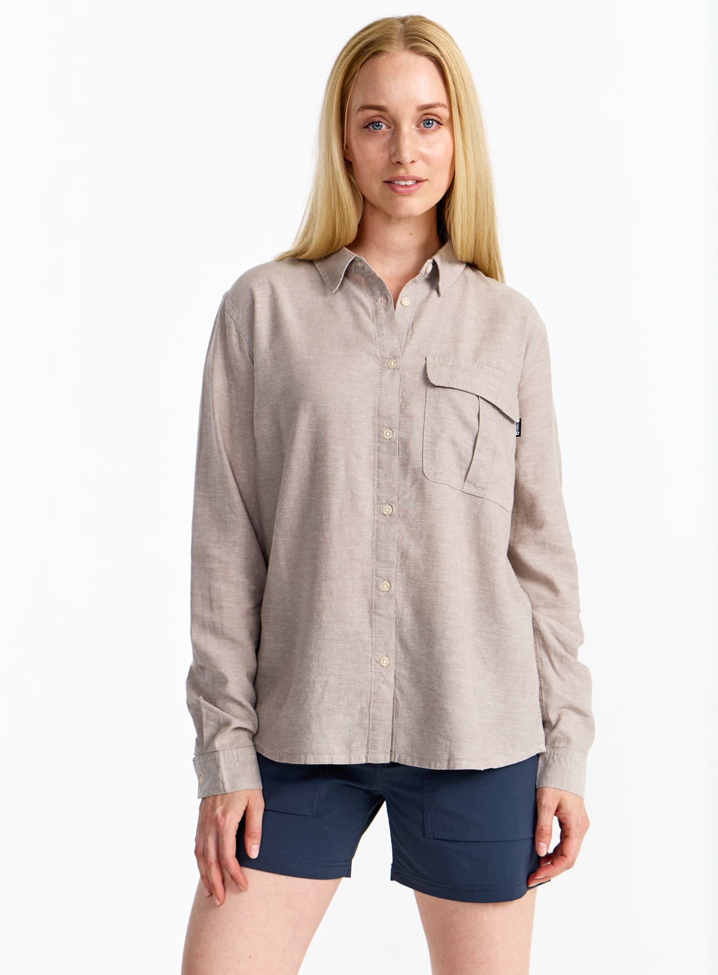 Women's Hemp LS Shirt — image 7 of 10