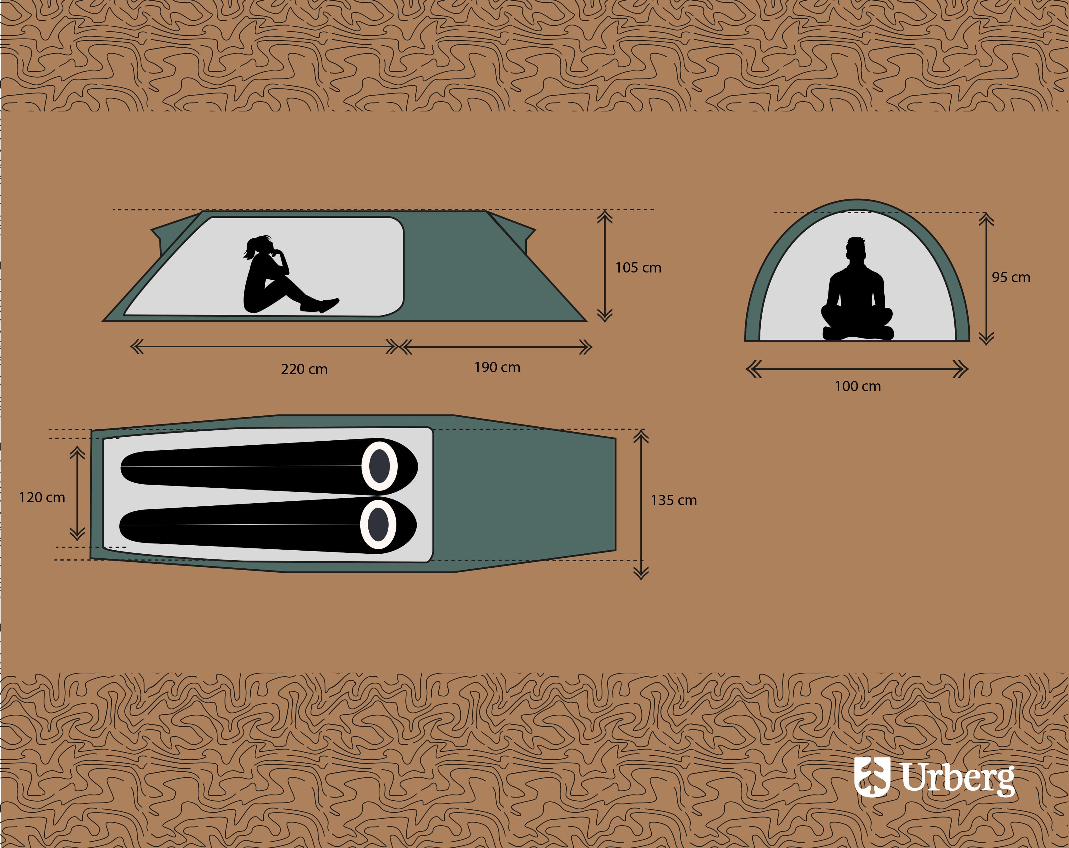 2-Persons Trekking Tunnel Tent 2,0 — image 8 of 8
